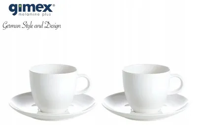 Produktbild von Tasse mit Untertasse Edel-weiss 2er-Set