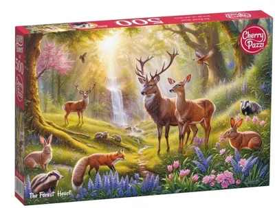 Zdjęcie produktu dla Puzzle 500 CherryPazzi The Forest Heart 20371