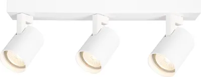 Zdjęcie produktu dla Reflektor sufitowy Milagro VOLF 3xGU10 biały aluminium IP20
