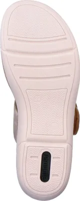 Produktbild von Remonte Damen Pantolette lässig und bequem mit Kunstleder und Textil R6858, Größe:39 EU, Farbe:Beige