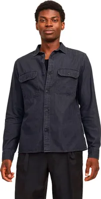 Produktbild von Jack & Jones Travis Langarmhemd Schwarz S Mann Schwarz S