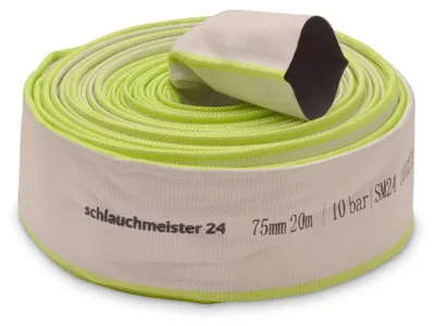 Immagine prodotto di Elzusha - Tubo flessibile, diametro 75 mm, lunghezza 20 metri - Per scarico dell'acqua e irrigazione
