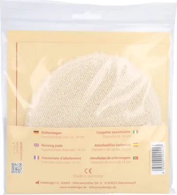 Produktbild von STILLEINLAGE SEIDE WOLLE SEIDE, 2 St