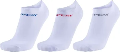 Produktbild von Replay C100628 | In Liner Socks (3 Pair Banderole) 35/38 bis 43/46 - Farbe: White - Größe: 39/42