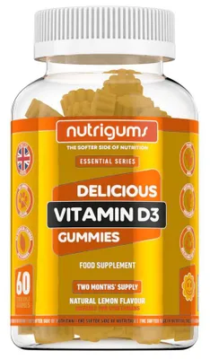 Obrázek produktu pro Nutrigums Vitamin D3, 60 želé bonbónů