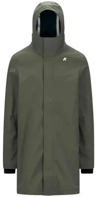 Imagen del producto de Gabardina verde para hombre K-WAY