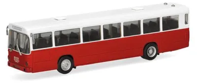 Produktbild von Herpa 319393 - 1/87 MAN Büssing SÜ 210 Stadtbus, rot/weiß - Neu