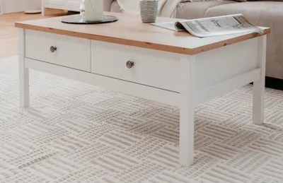 Obrázok produktu pre Konferenčný stolík Finori Bergen 56A biely a dub Craft