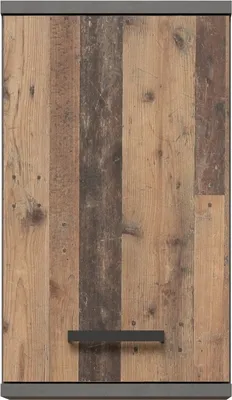Obrázek produktu pro Hängeschrank >Veris< 1 Tür, Old-Wood Vintage Imitace / Betonoptik - 40,2x68,8x29cm B/H/T