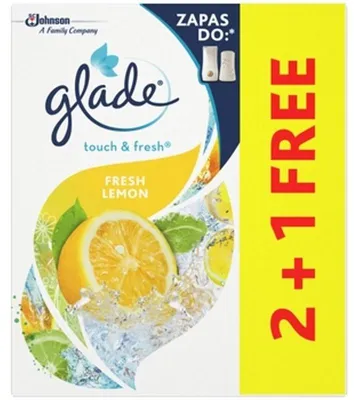 Zdjęcie produktu dla Glade odświeżacz powietrza zapas Lemon 3 x 10 ml