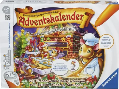 Image de Ravensburger 00738 - tiptoi Adventskalender In der Weihnachtsbäckerei