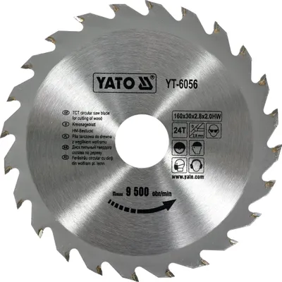 Image de Disque carbure 160 x 30 mm 24Z