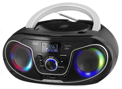 Zdjęcie produktu dla Trevi CMP 588 DAB Analogowy DAB, DAB+, FM Czarny Odtwarzanie MP3
