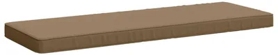 Productafbeelding van 1-delig Bankkussen VUGHT 100% Polyester Taupe 120 x 40 x 5 cm