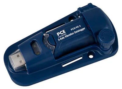 Obrázok produktu pre PCE Dátový záznamník PCE-VD 3 Meradlo vibrácií Frekvenčná analýza