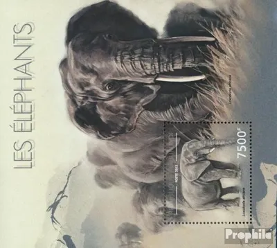 Produktbild von Briefmarken Burundi 2012 Mi Block291 (kompl.Ausg.) postfrisch Afrikanischer Elefant