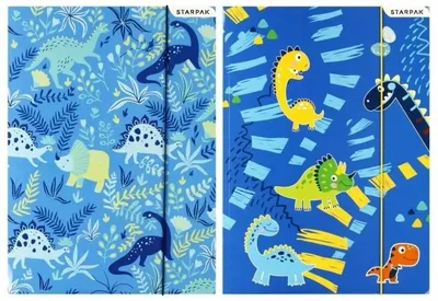 Zdjęcie produktu dla Teczka z gumką A4 Dino - STARPAK