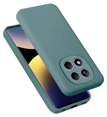 Produktbild von Cadorabo Hülle für Xiaomi Redmi Note 14 Pro 4G Hülle Silikon Handyhülle Case aus flüssigem Silikon, Kratzfeste und stoßfeste Schutzhülle für Xiaomi Redmi Note 14 Pro 4G