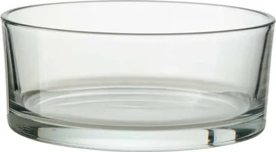 Produktbild von 4 x Glasschale klar H 8 cm Ø 19 cm Dekoschale Glasvase Schale Vase Glasdeko
