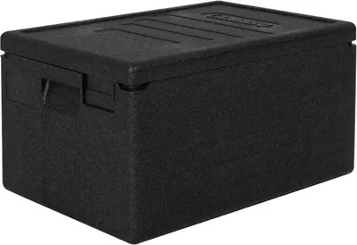 Image de Conteneur isotherme économique Cambro à chargement par le haut pour le transport des aliments, 46 L