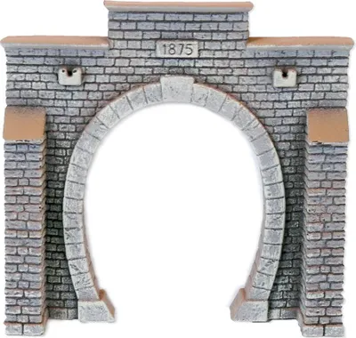 Image de NOCH 48051 Portail de tunnel à 1 voie, 10 x 10 cm