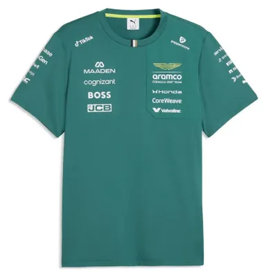 Immagine prodotto di Maglietta Aston Martin, squadra, verde, taglia L (2026)