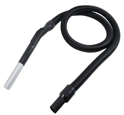 Schlauch mit Griff 1,9 m + 0,45 m für Industriestaubsauger, schwarz