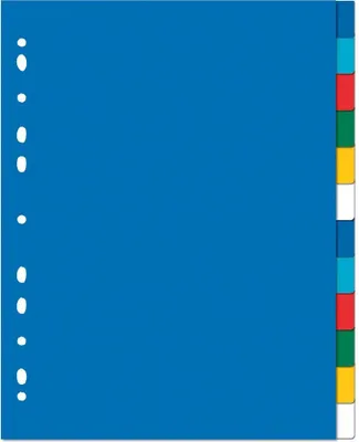 Obrázok produktu pre Oxford 100205086, Viacfarebný, Polypropylén (PP), A4XL, 245 mm, 300 mm, 6 kusov