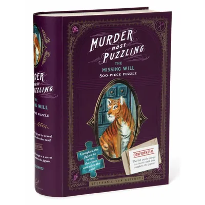 Produktbild von CHRONICLE BOOKS Krimi-Puzzle Missing Will 500 Teile