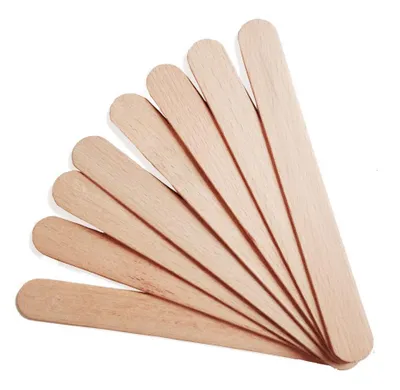 Produktbild von 15x Holzspatel 14,5 cm für Sugaring Zuckerpaste - Spateltechnik | SC Cosmetics