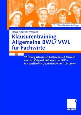Immagine prodotto di Klausurentraining Allgemeine BWL/VWL für Fachwirte