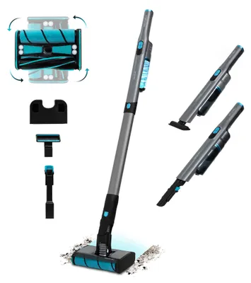 Produktbild von Cecotec Scoba 2100 Twice, Standstaubsauger, Beutellos, Schwarz, Blau, Trocken, Zyklonal, Zyklonal