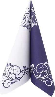 Produktbild von Airlaid Serviette Bellissima in Dunkelblau, 40 x 40 cm, 50 Stück - APARTina
