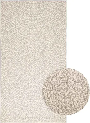 Produktbild von Teppich ZIZUR Creme 80x150 cm Jute-Optik Indoor und Outdoor