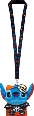 Immagine prodotto di Licencjonowany Lanyard Lilo & Stitch z Etui na Kartę - Stitch Szkielet