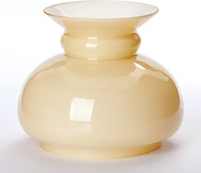 Immagine prodotto di Paralume Vesta per lampade Ø 142 mm, altezza 115 mm, paralume in vetro per lampade a paraffina, lanterne, luci, champagne, beige