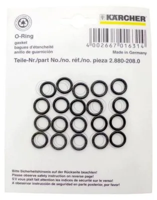 Zdjęcie produktu dla Uszczelka do myjki ciśnieniowej karcher 2X10X14MM zestaw