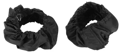 Image de Housse de protection pour roues de poussette en deux parties, en tissu Oxford, anti-poussière, pour protéger les roues de la poussette (pour un diamètre compris entre 18 et 25 cm)