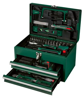 Produktbild von PARKSIDE® Werkzeugkoffer mit Akkuschrauber »PWBM A1«
