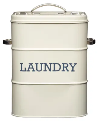 Imagen del producto de KitchenCraft - Recipiente para detergente en polvo, contenedor para detergente, color crema. LNLAUNDRYCRE