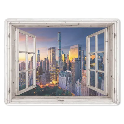 Produktbild von MuchoWow® Mauspad Mousepad Ansicht - New York - Architektur 23x19 cm - Mousepads - Maus Mat - Pad - Mausunterlage - Schreibtischunterlage - Mauspad