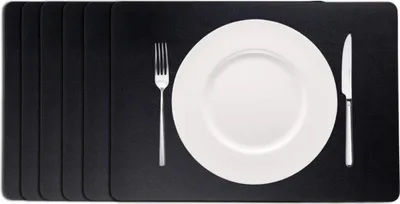 Immagine prodotto di Tovagliette Cookinglife -  - Nero - 46 x 33 cm - 6 pezzi