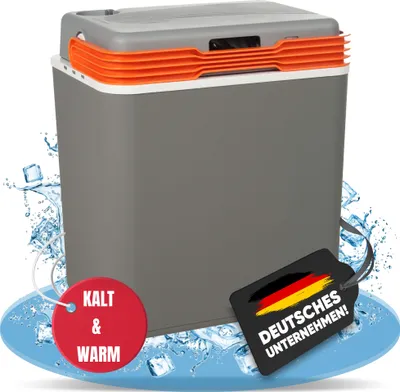 Produktbild von Elektrische Kühlbox und Warmhaltebox Coolbox Thermobox Picknick Camping 30 Liter Warmhaltebox 12V 230 V