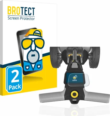 Produktbild von 2x BROTECT Schutzfolie für PowaKaddy CT6 Displayschutz Displayschutzfolie Folie Matt Entspiegelungsfolie
