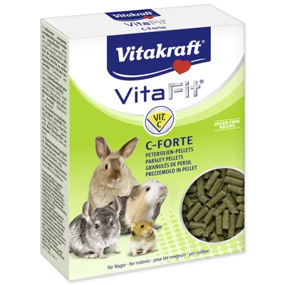 Productafbeelding van Rodent VitaFit C-Forte, peterselie, brokjes, 100g