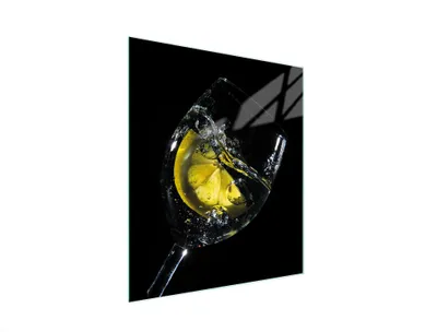 Image de Planche à découper en verre 45x52 Vin