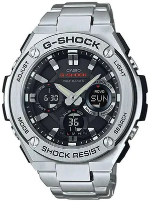 Produktbild von G-SHOCK Herrenuhr, silber, Casio-GST-W110D-1AER