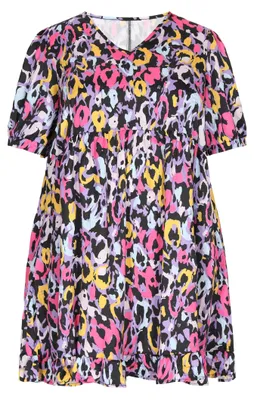 Produktbild von Nettie damen kleid - lila Nettie damen kleid - lila, XXXL