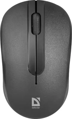 Zdjęcie produktu dla Defender HIT MM-495, Oburęczny, Optyczny, RF Wireless, 1600 DPI, Czarny
