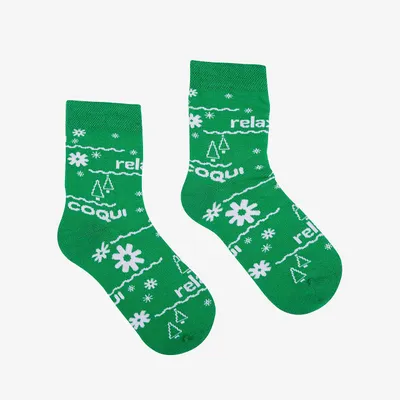 Produktbild von Uni Weihnachtssocken mit festlichem 'Frohe Weihnachten' Design, Baumwollmischung